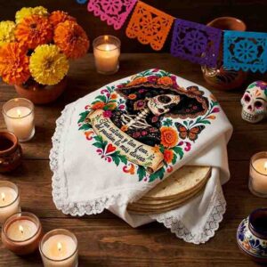 Servilleta Decorativa Tan Catrina y Tan Fina