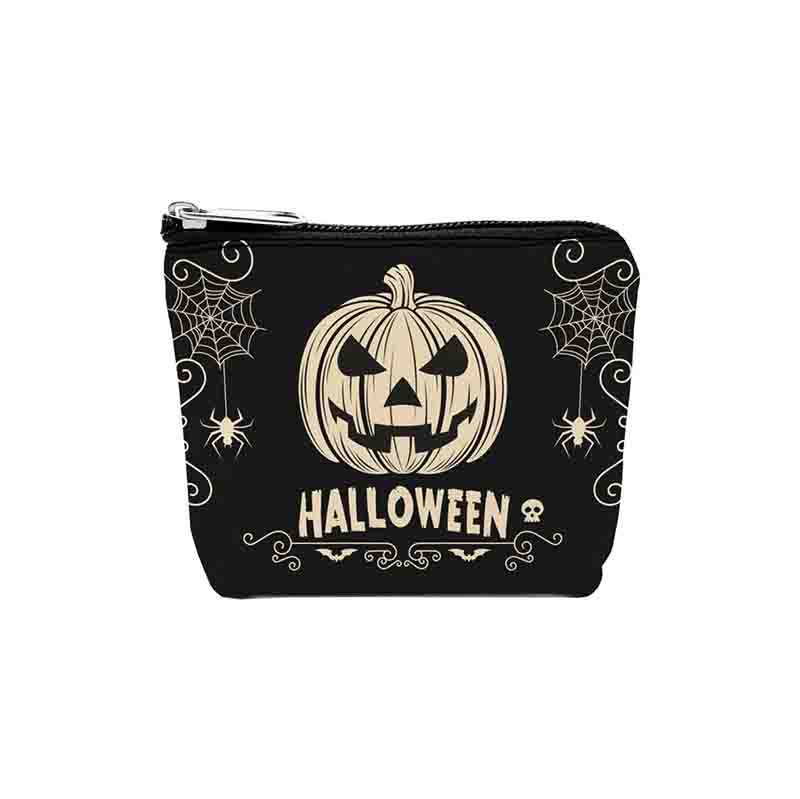 Monedero Negro de Halloween Mod. Calabaza Nocturna - Imagen 3