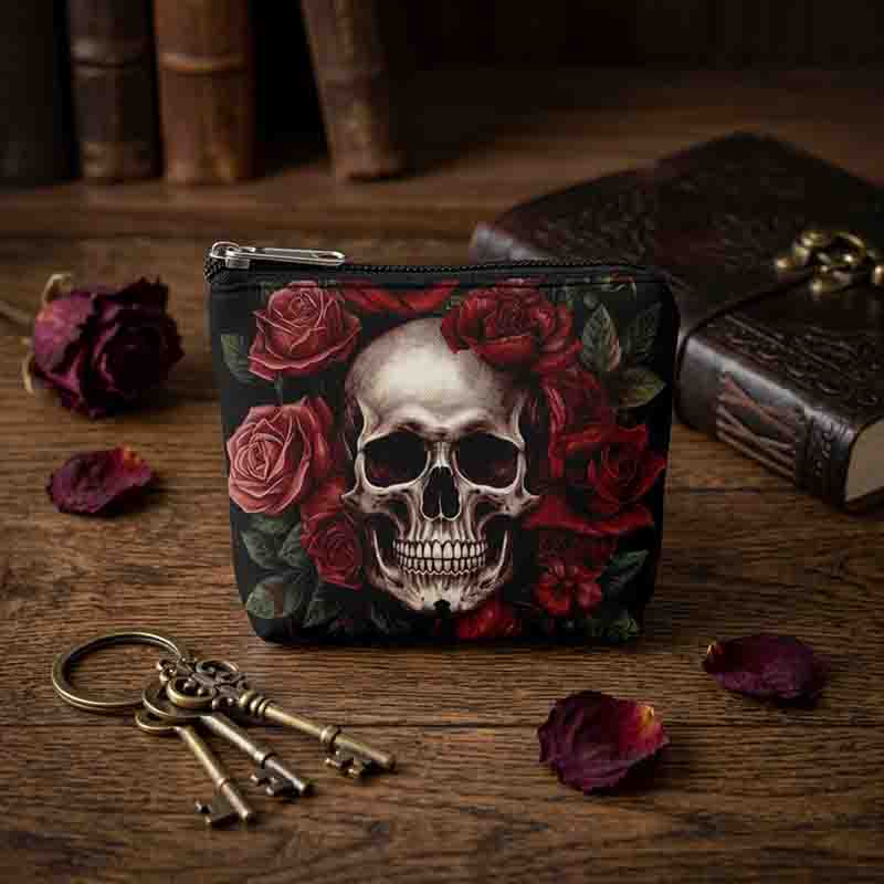 Monedero Gótico Mod. Calavera Sangrienta