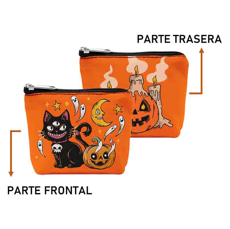 Monedero Temático Halloween Mod. Gato de la Suerte - Imagen 4