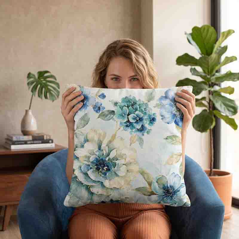4 Fundas Decorativas Mod. Blue Bird - Imagen 6