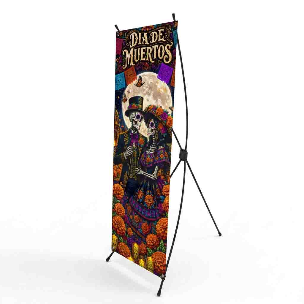 Banner Día de Muertos con Estructura Tipo Araña - Imagen 6